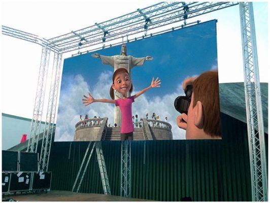 outdoor video wall