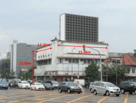 P10 vodotěsná led stěna