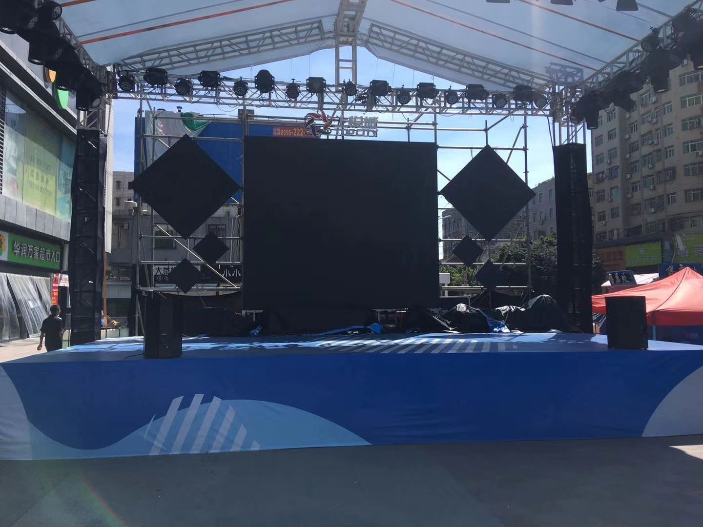 indoor stage led video wall (2)