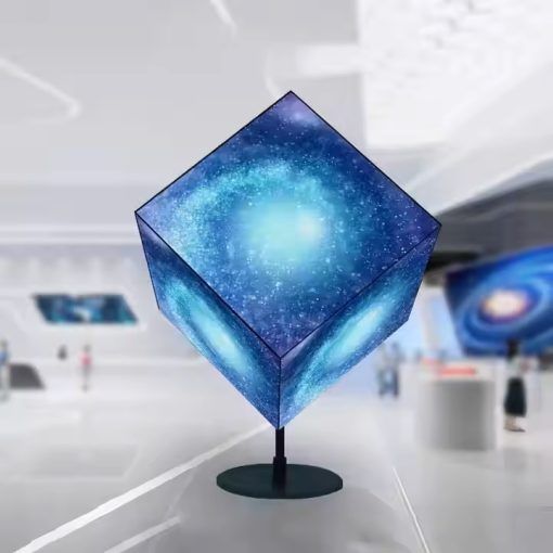 led cube walls