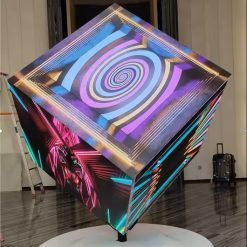 LED Cube zeigt Preis an