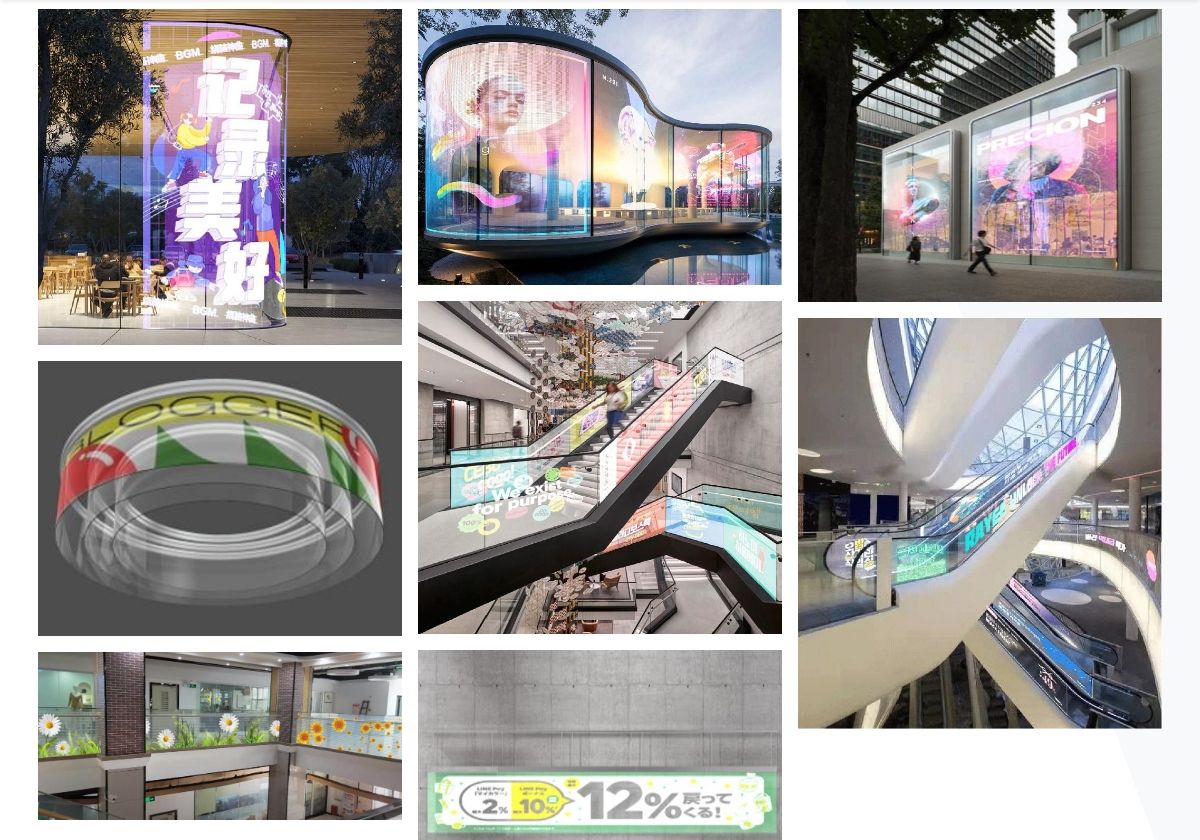 flexible led screens